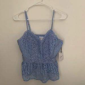 SPRING/SUMMER SLIGHTLY CROPPED TANK TOP